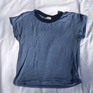 Blue and White T Shirt from John Gault